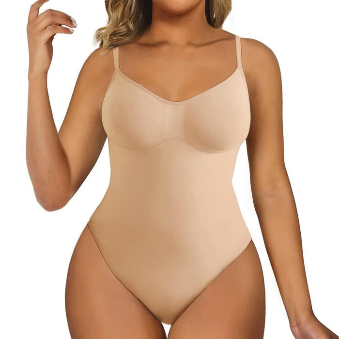 Gaine sculptante monobloc avec soutien-gorge intégré, gaine abdominale et effet galbant pour les fesses