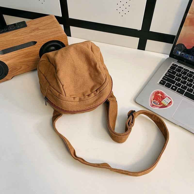Retro Harajuku-style Artistic All-match Commuter Crossbody Bag