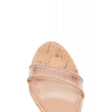 Fashion Sandals PVC Wood Grain Wedges Women Shoes