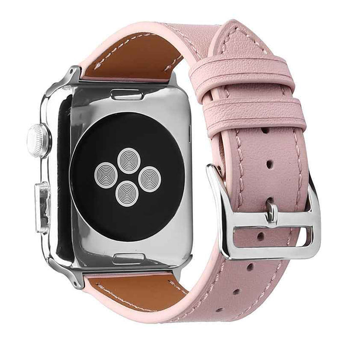 Bracelet de montre connectée en cuir