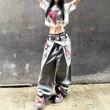 Loose Casual Denim Jeans With A Punk Edgeperfect For A Tomboy Or Edgy Cowgirl Look