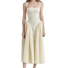 Elegant And Fashionable Printed French-style Slip Dress