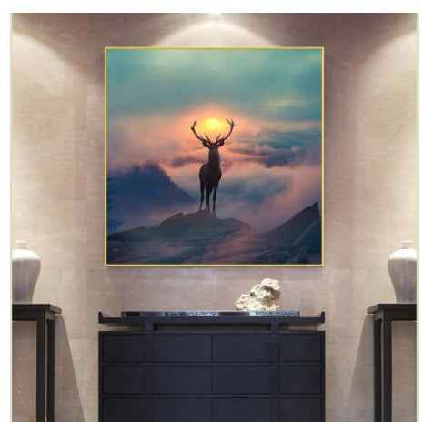 Toile de peinture décorative personnalisée pour galerie d'art