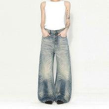 Retro Zipped Five Button Jeans