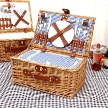 Storage Basket Rattan Wicker Picnic Basket Vegetable Basket