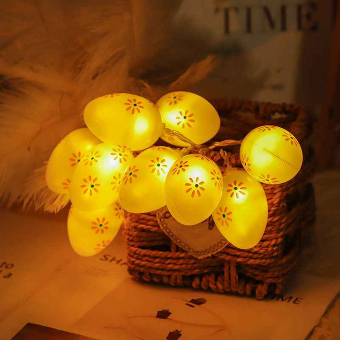 Easter LED Light-up Cracked Eggs Easter Cracked Egg Decorations