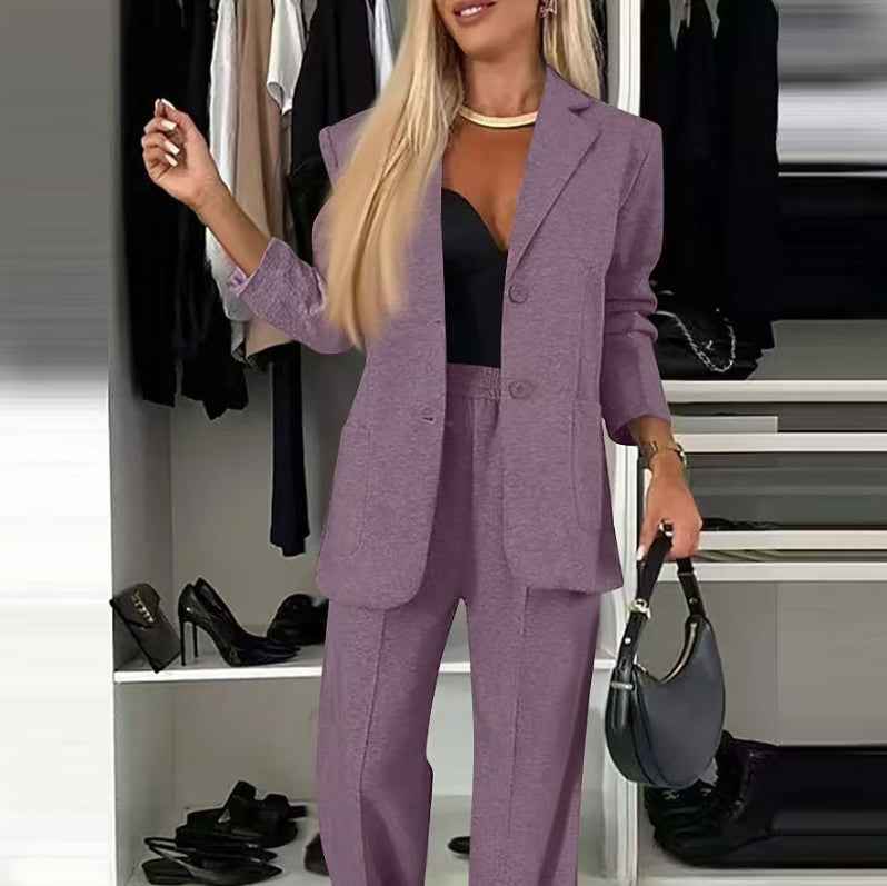 New Fashionable Casual Printed Suit Set For Women
