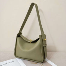Niche Commuter Design Leather Crossbody Underarm Bag by Mirlaine Univers