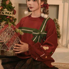 Christmas Bestie Matching Sweaters Retro Figure-flattering Knitwear