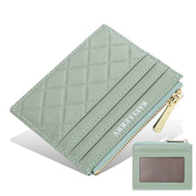 Womens Drivers License Card Holder Slim Zippered ID Case