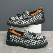 Business Fringed Leather Shoes Men's All-match Slip-on