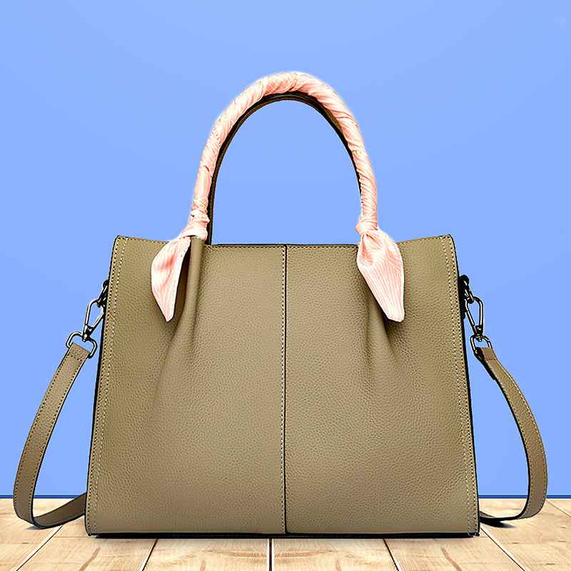Leather Fashionable Crossbody Tote Bag For Women