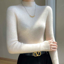 Half Turtleneck Cashmere Slim Top Sweaters Bottoming Shirt