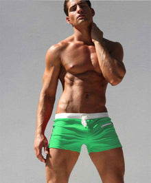 Men's Swimming Trunks Front Pocket Quick-drying Beach Pants