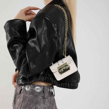 Womens Casual Stylish Crossbody Shoulder Bag With Chain