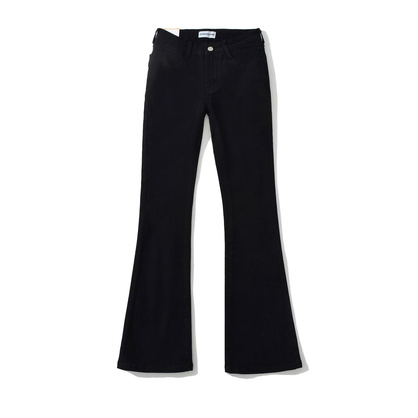 Womens Stylish Slim-fit Distressed Flared Jeans by Mirlaine Univers