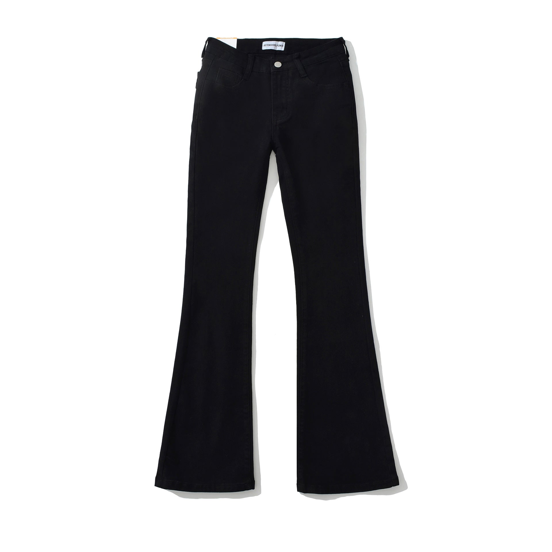 Womens Stylish Slim-fit Distressed Flared Jeans by Mirlaine Univers