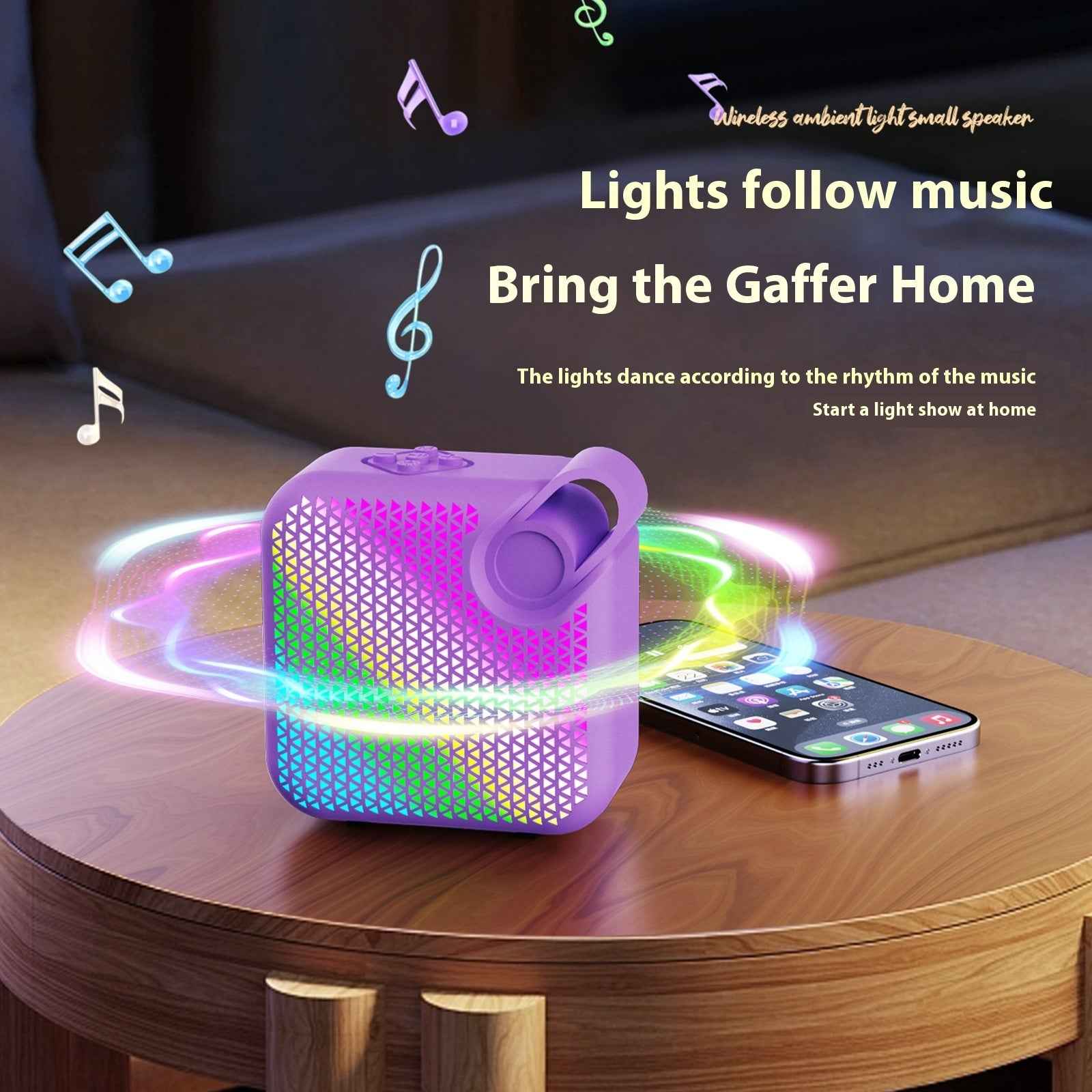 Bass Convenient Wireless Bluetooth Speaker Desktop Audio
