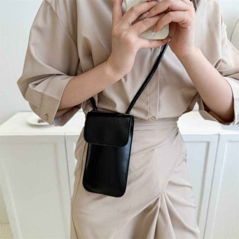 New Summer Stylish Lacquered Korean-Style Coin Shoulder Bag