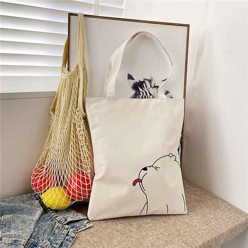 Printed Vegetable A Simple Portable Mommy Shoulder Bag