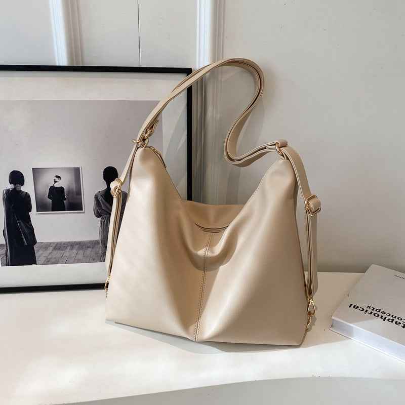PU-textured Vintage Shoulder Bag For Women Niche Design With A Premium, High-end Vibe