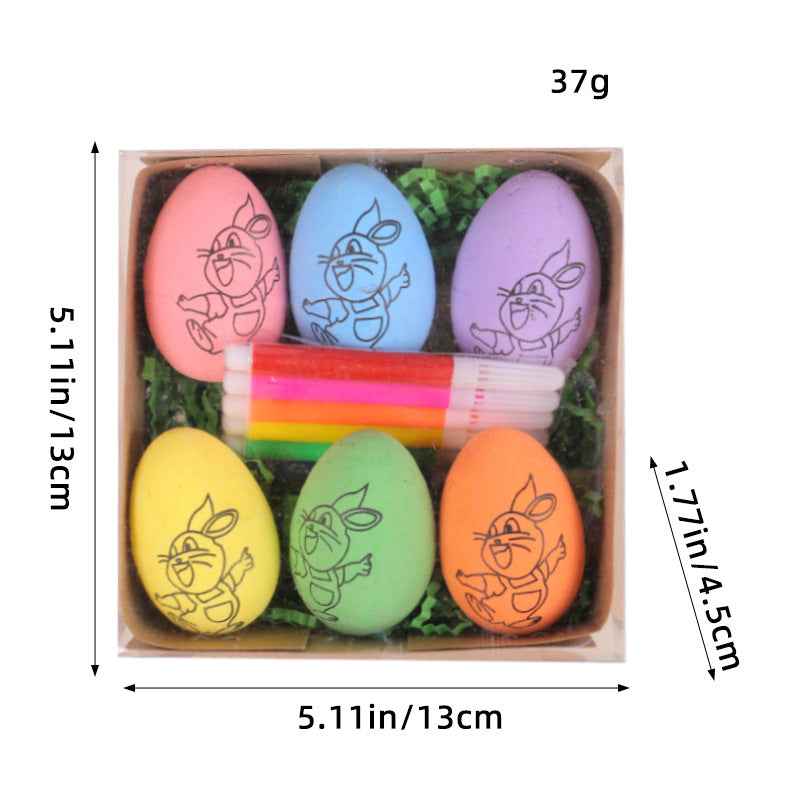 Easter DIY Hand-painted Eggs