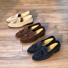 British-style Genuine Leather Business-casual Shoes For Men, Instagram-worthy Suede