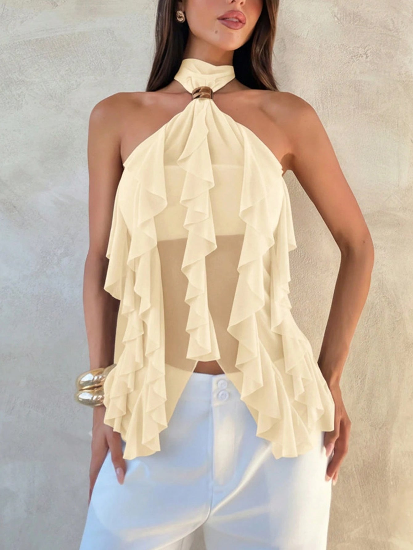 Women's Fashion Halterneck Off-shoulder Elegant Top For Women by Mirlaine Univers Women's Fashion Halterneck Off-shoulder Elegant Top For Women Mirlaine Univers womens-fashion-halterneck-off-shoulder-elegant-top-for-women 0 Women's Fashion Halterneck Off-shoulder Elegant Top For Women Mirlaine Univers Women's Fashion Halterneck Off-shoulder Elegant Top For Women