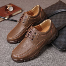 Mens Leather Shoes With A Tendon-sole by Mirlaine Univers