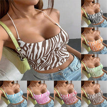 Zebra-striped Print Short Camisole With Back Tie by Mirlaine Univers Zebra-striped Print Short Camisole With Back Tie Mirlaine Univers zebra-striped-print-short-camisole-with-back-tie 0 Zebra-striped Print Short Camisole With Back Tie Mirlaine Univers Zebra-striped Print Short Camisole With Back Tie