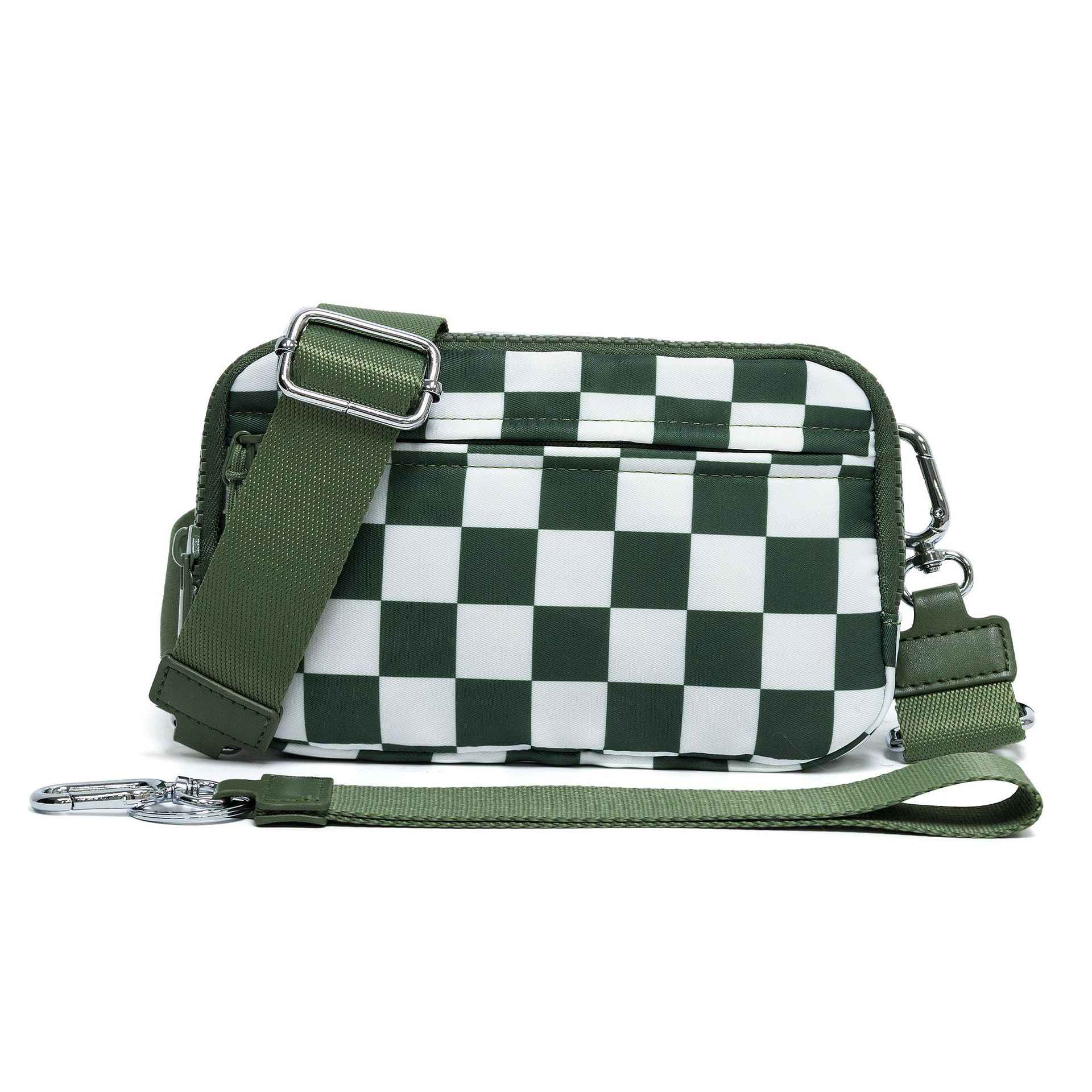 Double-layer Polyester Waterproof Outdoor Sports Running Crossbody Waist Bag