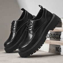 Mens Business Dress Soft Leather Shoes
