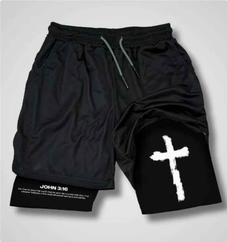 3D Digital-printed Shorts With A Double-layer Design For The Beach