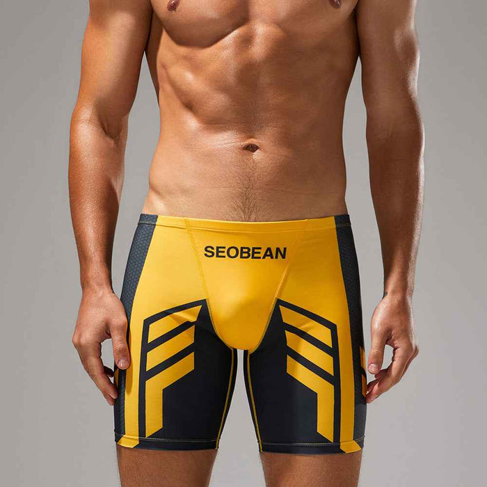 Maillot de bain boxer grande taille pour homme pour la plage et les sources thermales