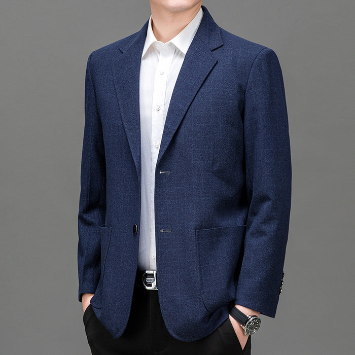 Sophisticated Fashionable Casual Mens Suit Jacket