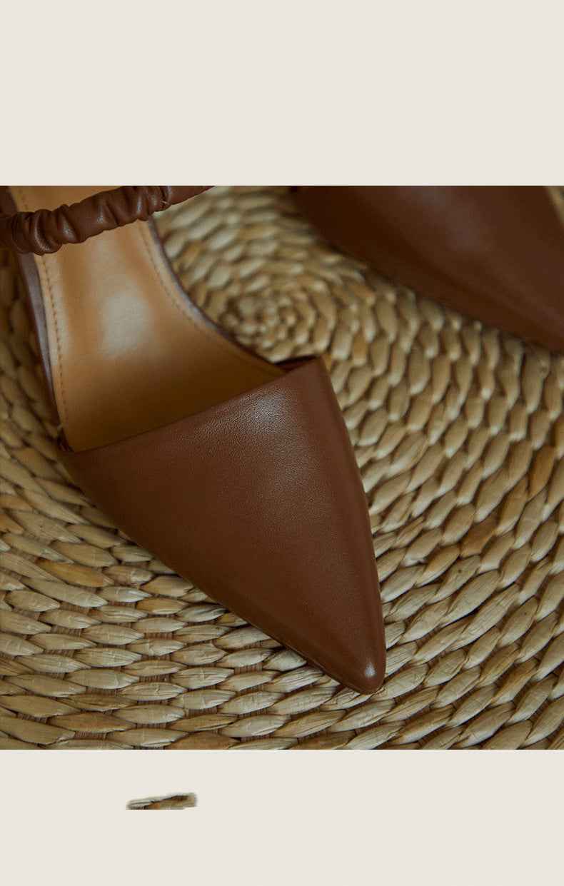 French Retro Toe  Sandals Women Summer With Skirt