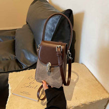 High-end Textured Small Square Tote Bag