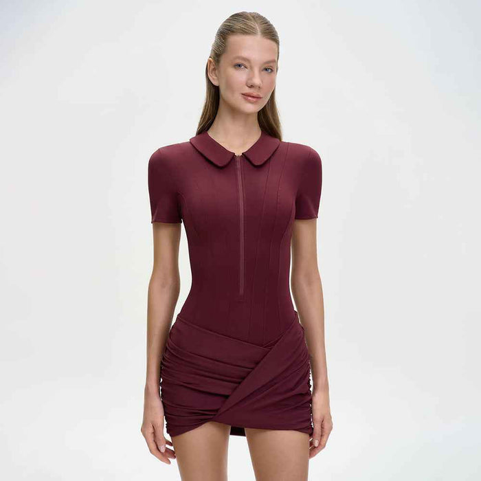 Women's Solid Color Versatile Fashionable Cropped Slimming Jumpsuit