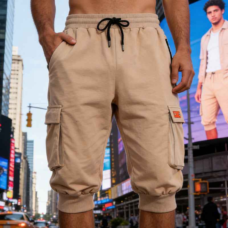 Mens Loose-Fit Casual Outdoor Work Shorts For Sports