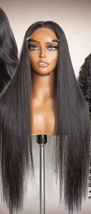 European And American Ladies Front Lace Synthetic Wigs