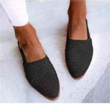 Pointed Toe Cap Buckle Flat Sandals Women