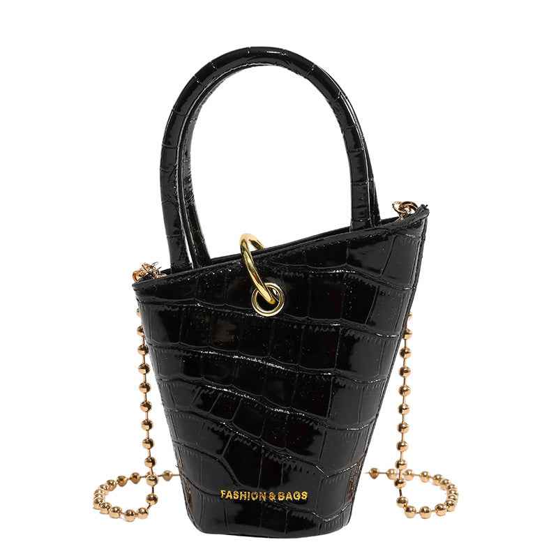 Fashionable Leopard-Print Mini Womens Bag Unique-Shaped Crossbody Bag Shoulder Bag