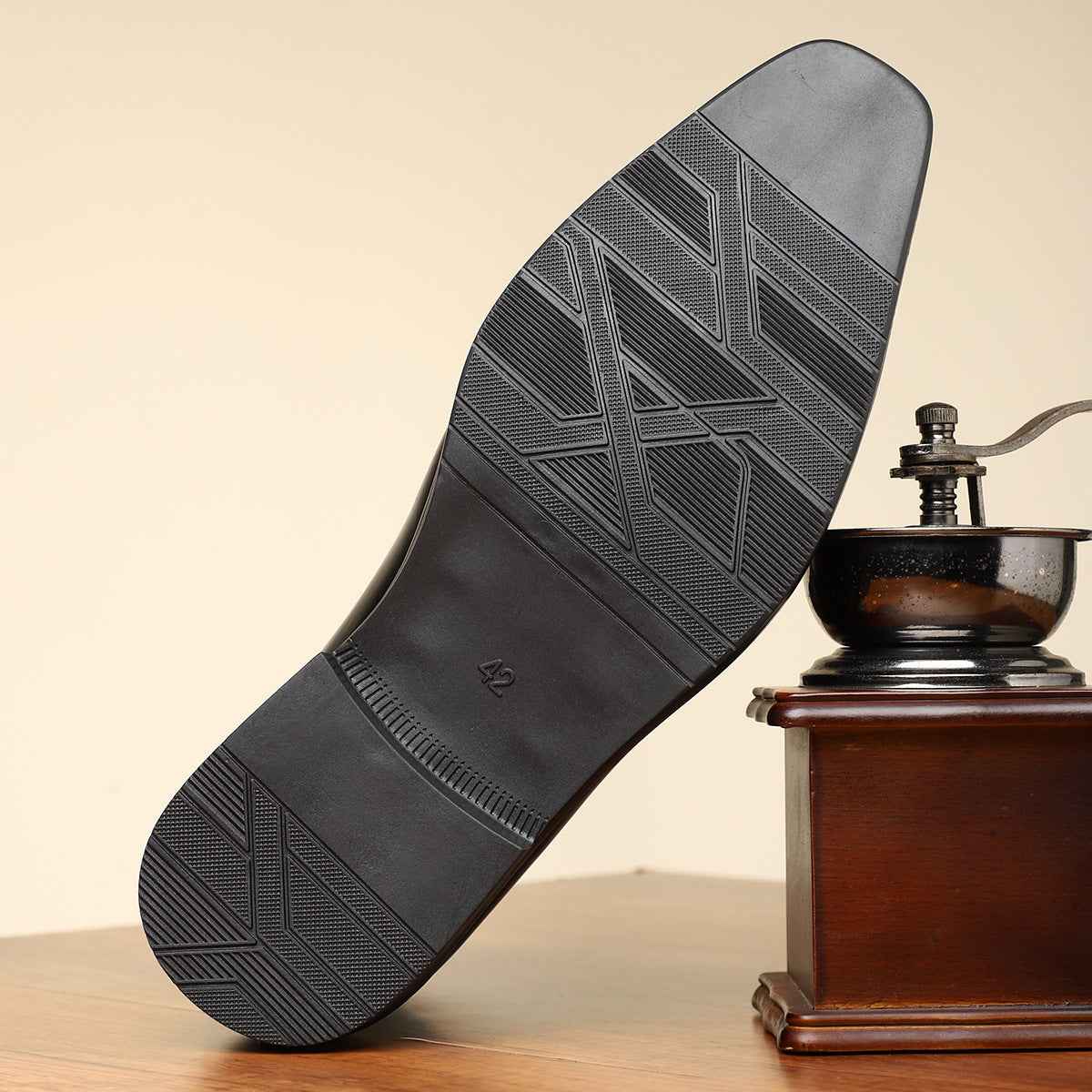 British Style Retro Business Formal Wear Leather Shoes Men's Versatile