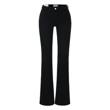 Slim-fit Washed Denim Jeans With Built-in Hip-padding To Elongate The Legs by Mirlaine Univers