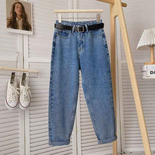 Straight-leg Cropped Slimming Carrot-shaped Dad Jeans For Petite Frames