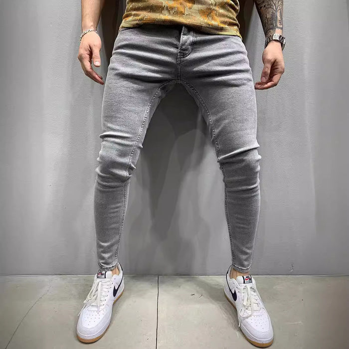 High-quality Mens Stretch Slim-fit Jeans