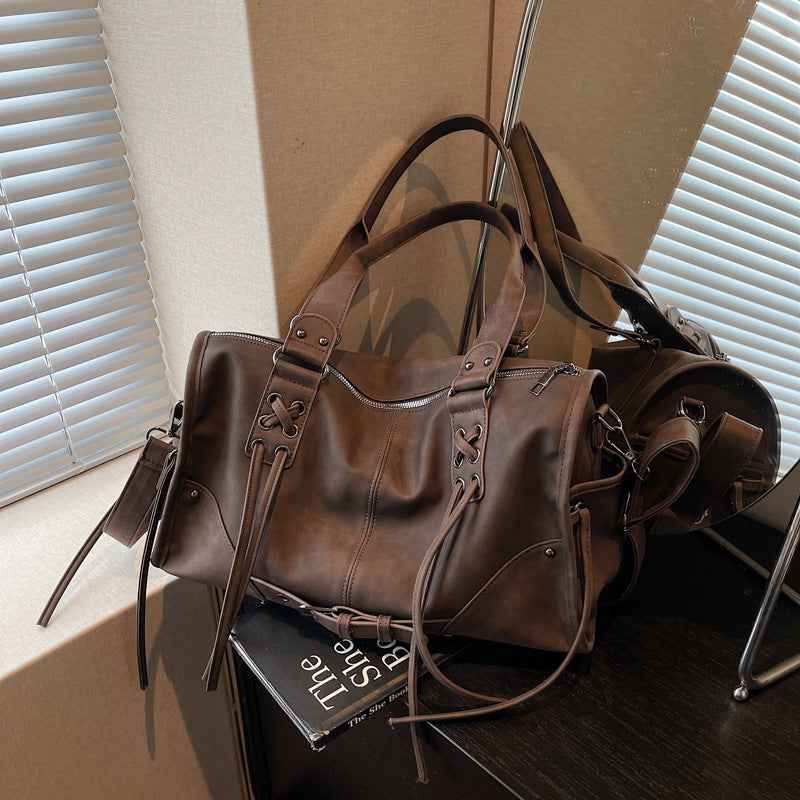 Retro Women's Hand-carrying Single-shoulder Bag