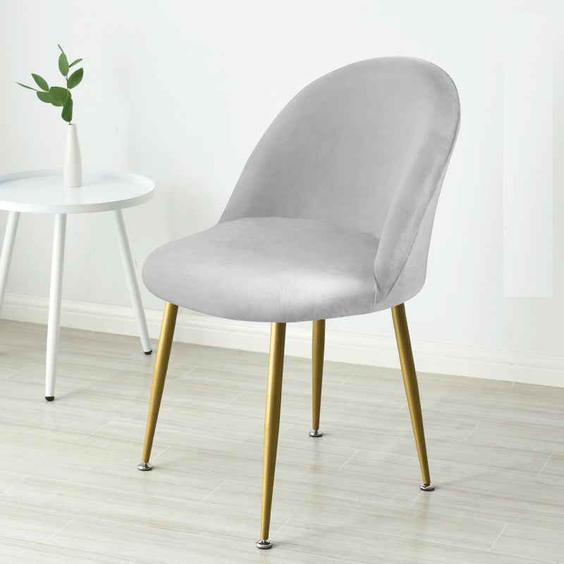 Ultra-Soft Silver Fox Fleece Duckbill Chair Cover