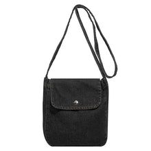 Womens Denim Commuter Crossbody Bag