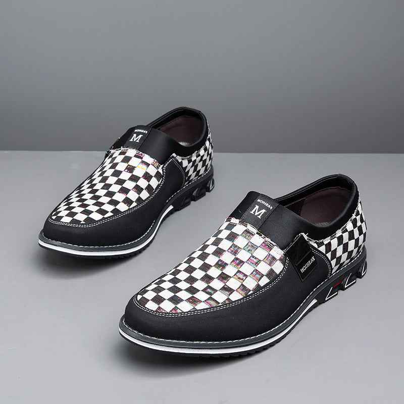 Large Size New British Style Business Casual Leather Men's Shoes